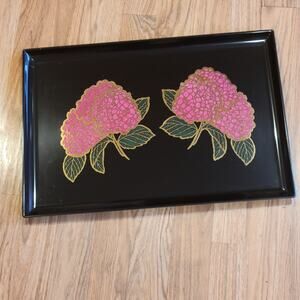 Vintage Large Couroc Tray Melamine Monterey California  Wine Grapes 18x12.5